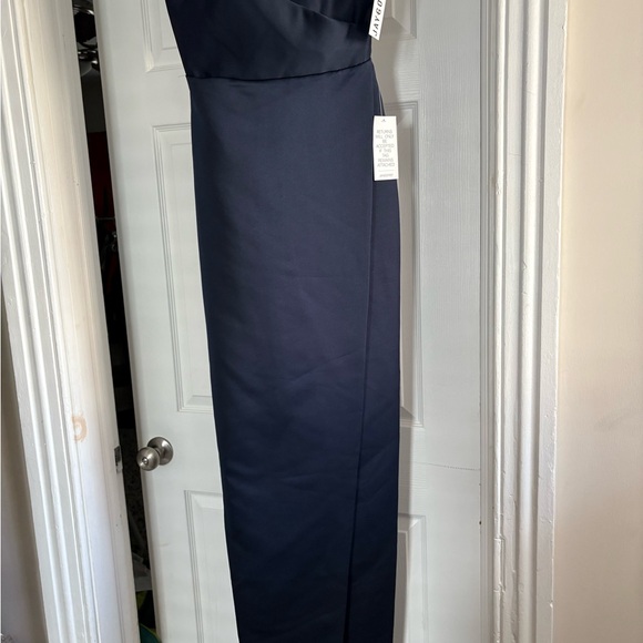 Jay Godfrey Navy Blue Gown